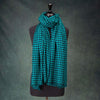 Houndstooth Shawl Emerald