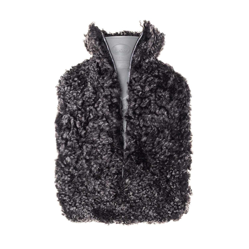 Sheepskin Hot Water Bottle Graphite