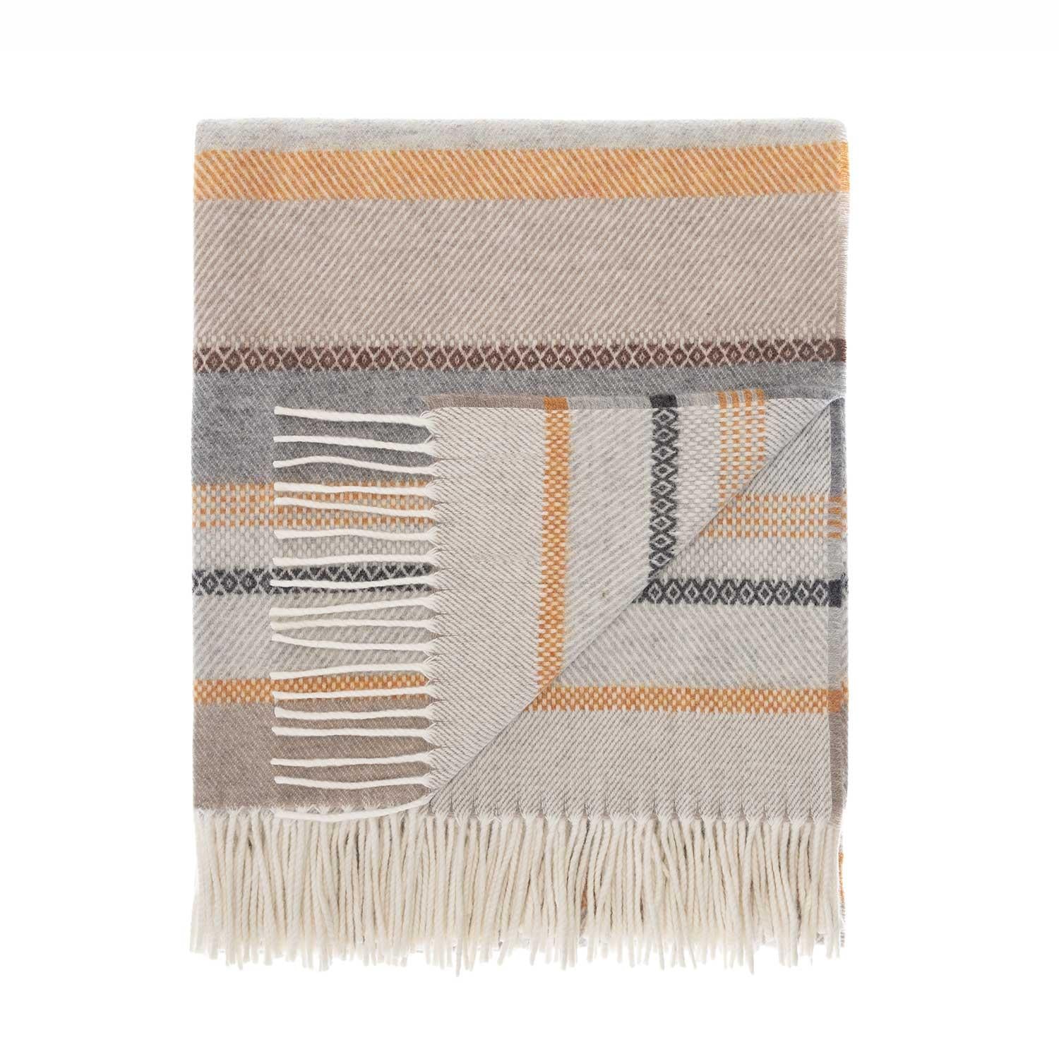 Highland Throw Cloudberry