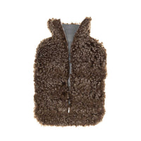 Sheepskin Hot Water Bottle Hazelnut