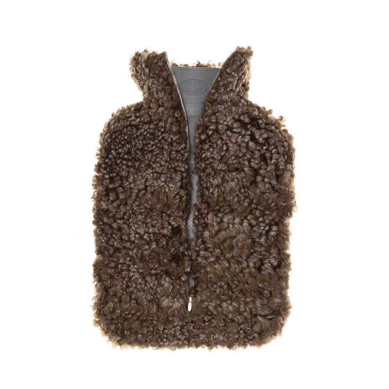 Sheepskin Hot Water Bottle Hazelnut