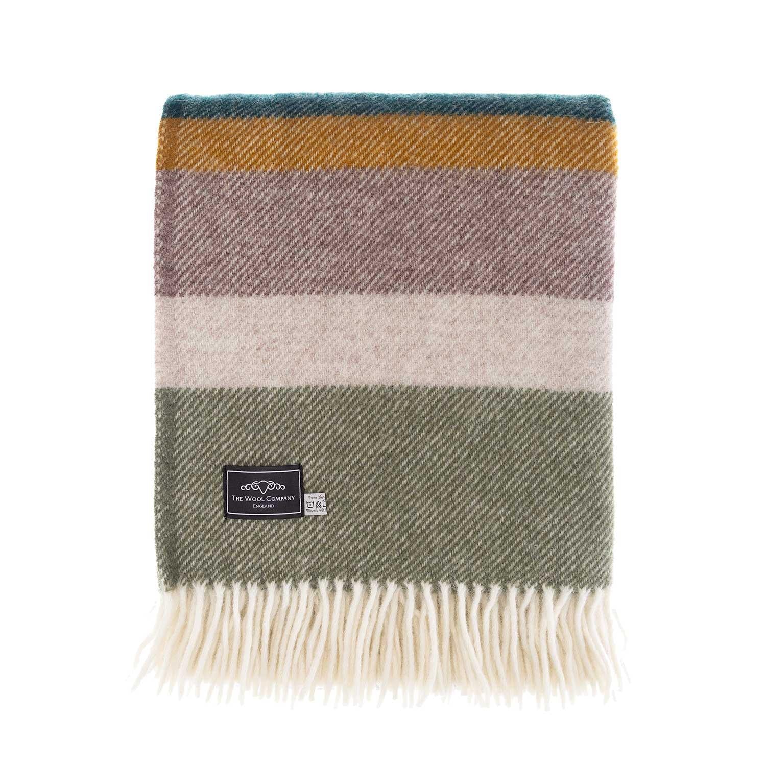 Pure New Wool Throw Moorland