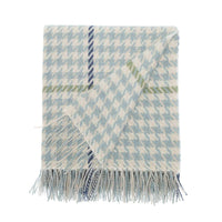 Glenmore Houndstooth Throw Opal