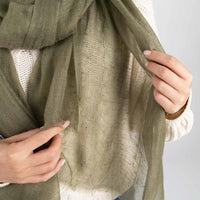 Cashmere Matty Shawl Loden