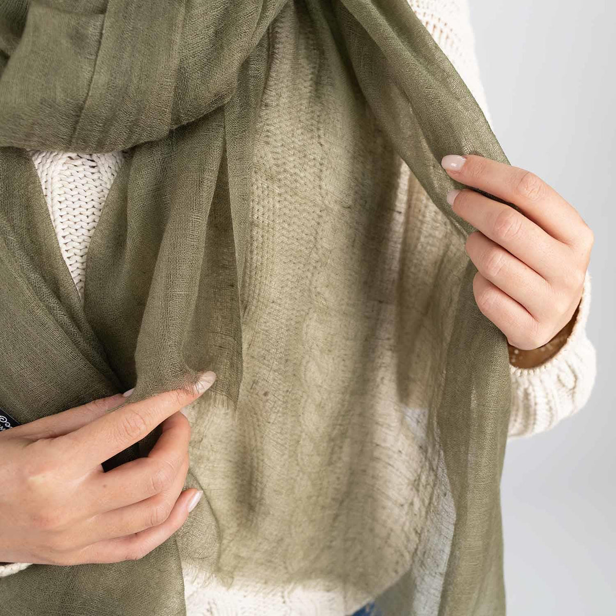 Cashmere Matty Shawl Loden