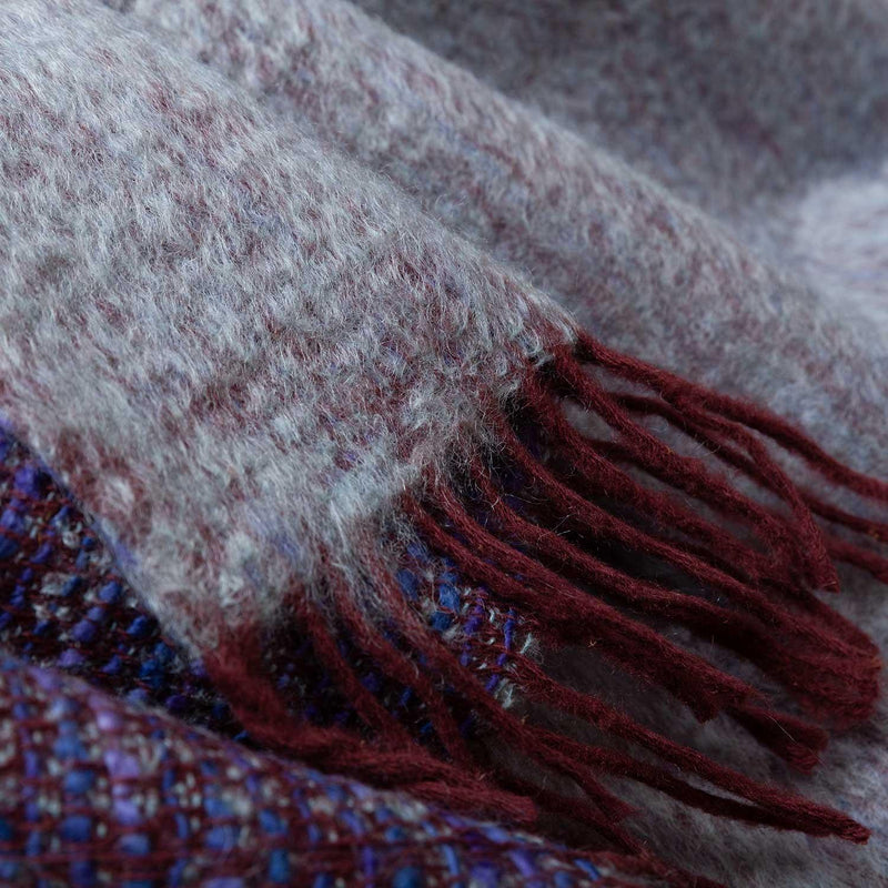 Jewel Mohair Blanket Winter Sky
