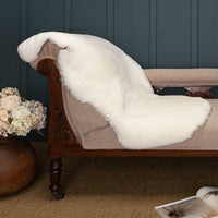 Natural White Baby Sheepskin
