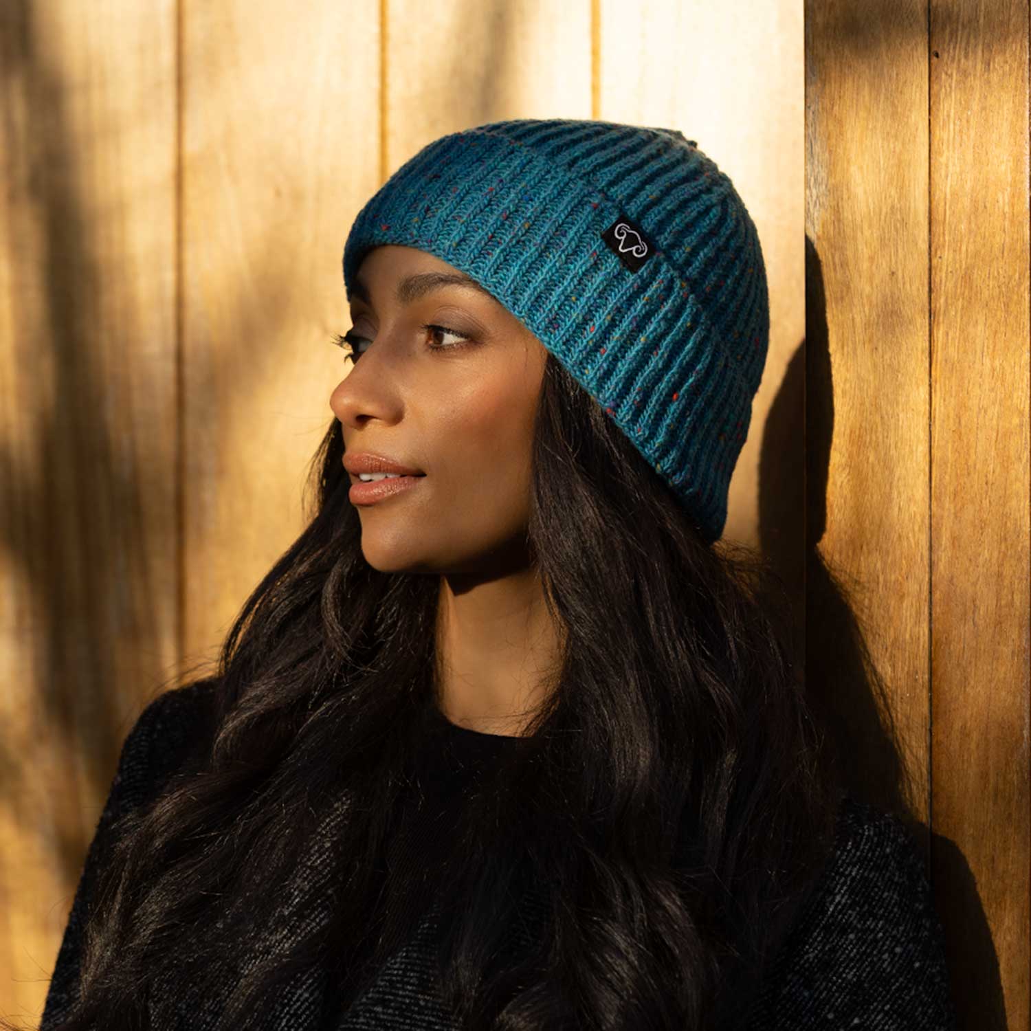 Soft Merino Beanie Turquoise
