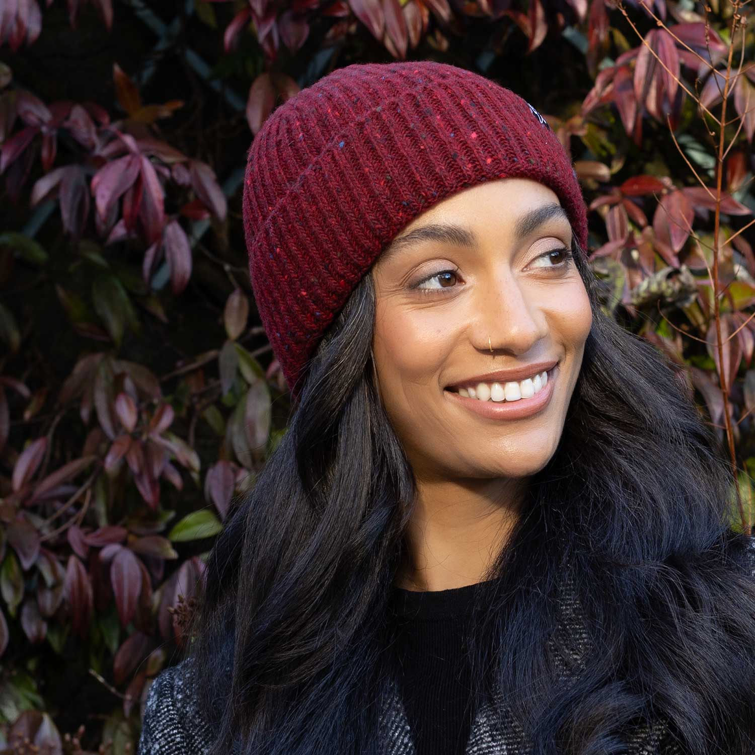 Soft Unisex Merino Beanie | Ember | The Wool Company