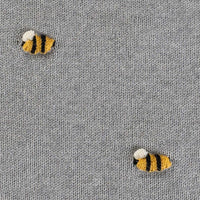 Organic Cotton Bee Baby Blanket