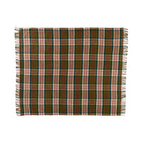 Picnic Blanket Berry Tartan