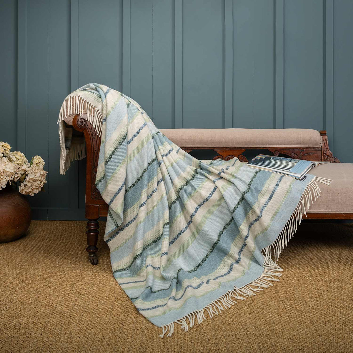 Highland Throw Seaglass