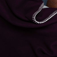 Cadiz Merino Blanket Blackcurrant