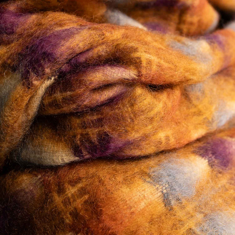 Mohair Blanket Carmen Harvest Gold