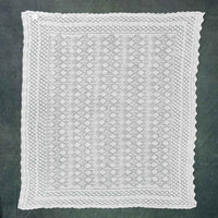 Lace Cashmere Baby Shawl