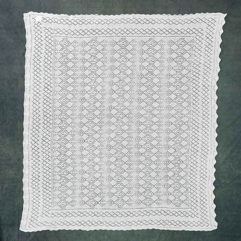 Lace Cashmere Baby Shawl