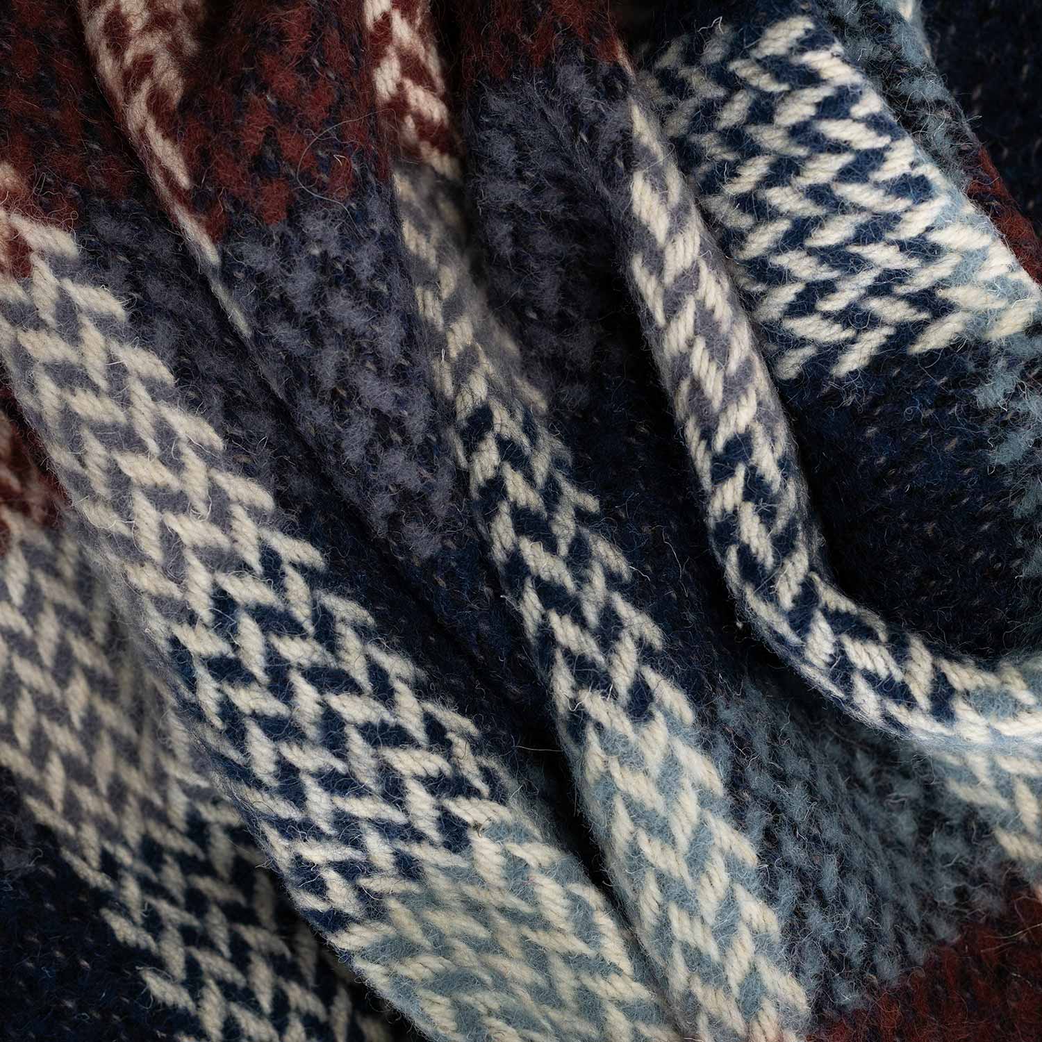 Celtic Recycled Wool Blanket