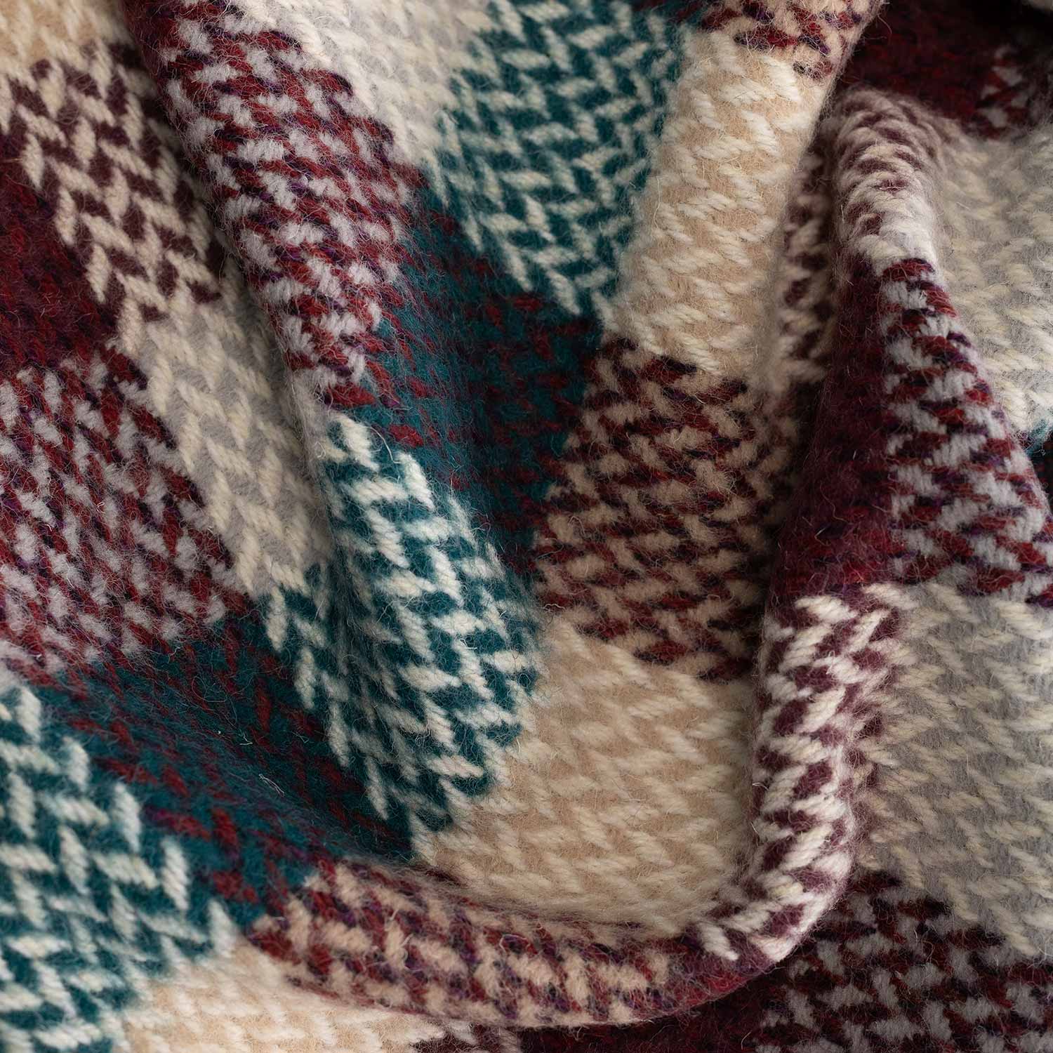 Celtic Recycled Wool Blanket