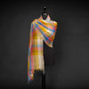 Hand Loomed Cashmere Multicoloured  Shawl (Sample)