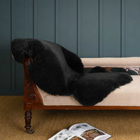 Exclusive Sheepskin Throw Conifer