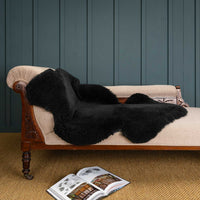 Exclusive Sheepskin Throw Conifer