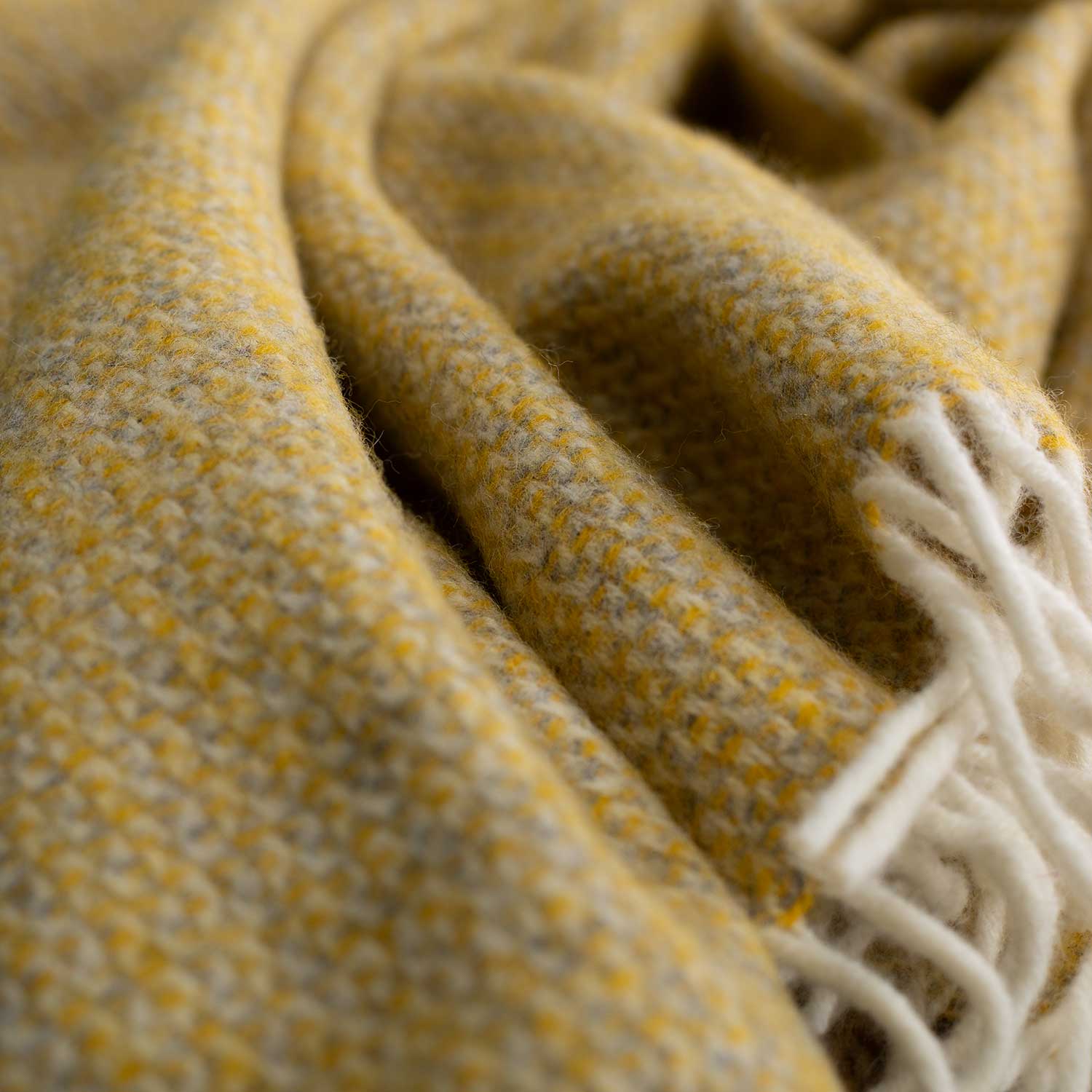 Pure New Wool Throw Harvest