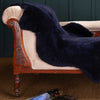 Exclusive Sheepskin Throw Midnight Blue