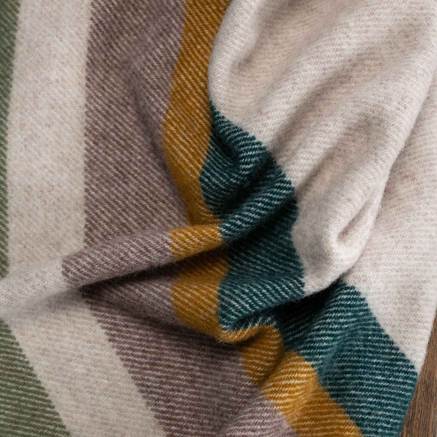 Pure New Wool Throw Moorland