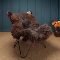 Eco Tanned Extra Large Sheepskins Espresso