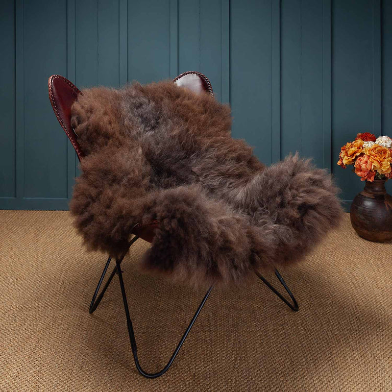 Eco Tanned Extra Large Sheepskins Espresso