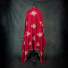 Hand Embroidered Sozni Shawl 'The Fire God'