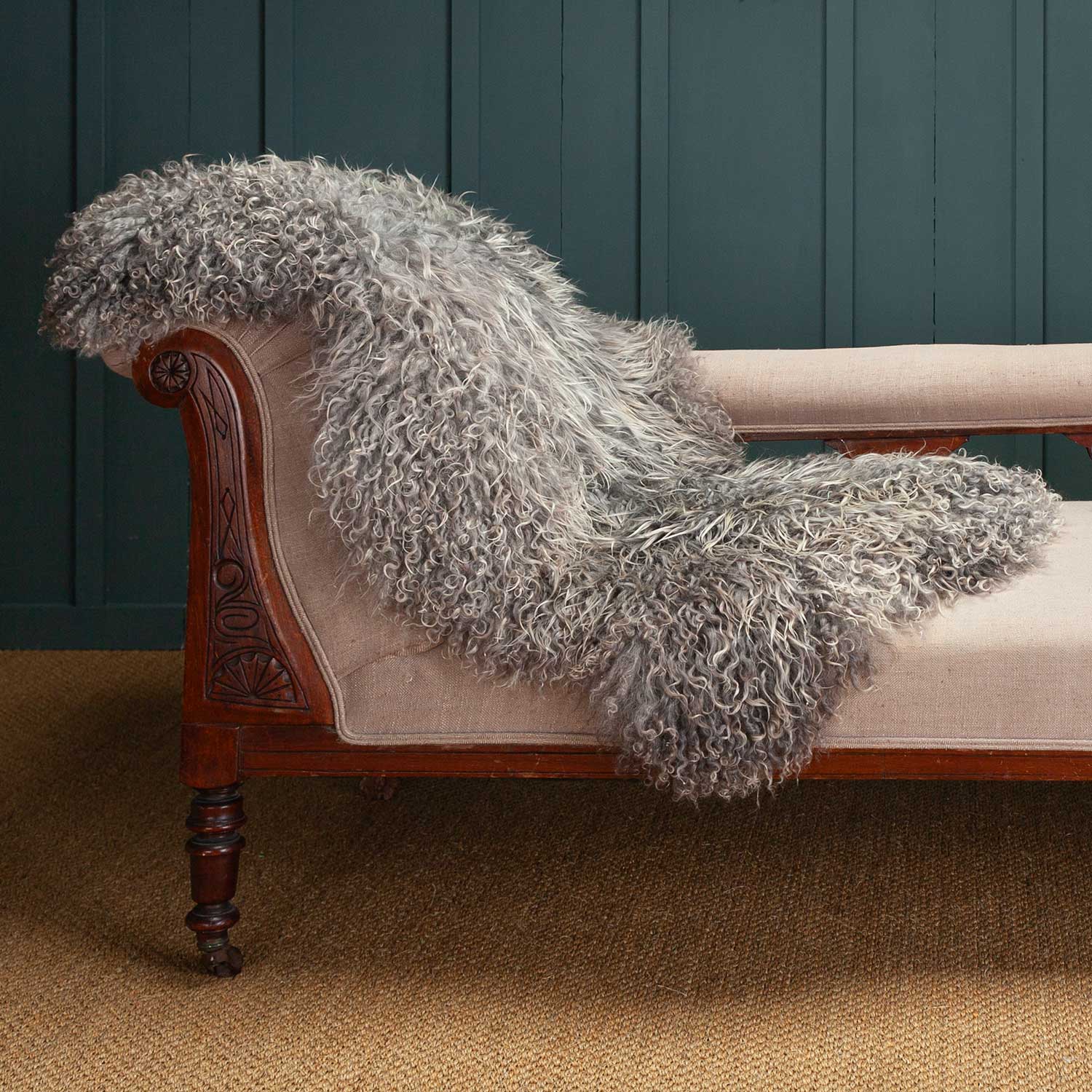 Gotland Swedish Sheepskin Rug | Ex Lge | The Wool Company