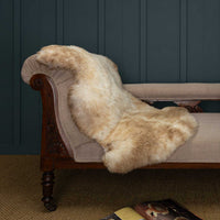 Small Rare Breed Sheepskin Frothy Coffee