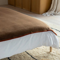 Cadiz Merino Blanket Gingerbread