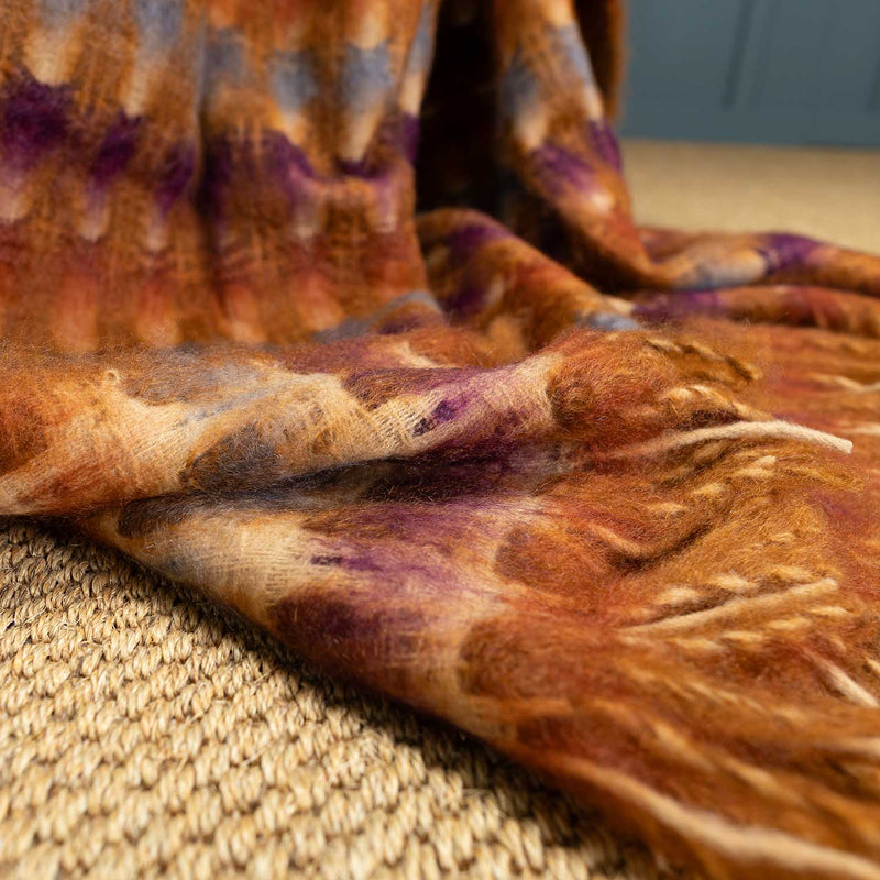 Mohair Blanket Carmen Harvest Gold