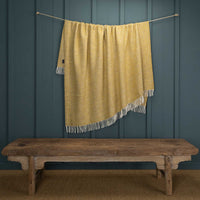 Pure New Wool Throw Harvest