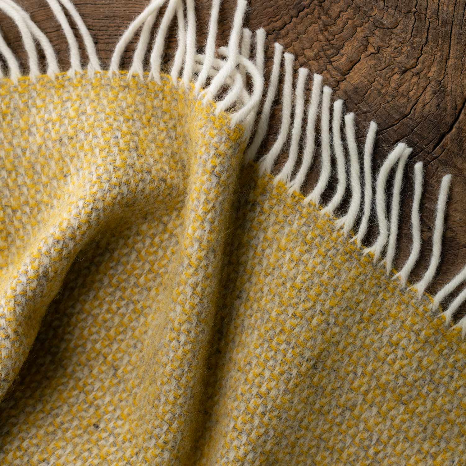 Pure New Wool Throw Harvest