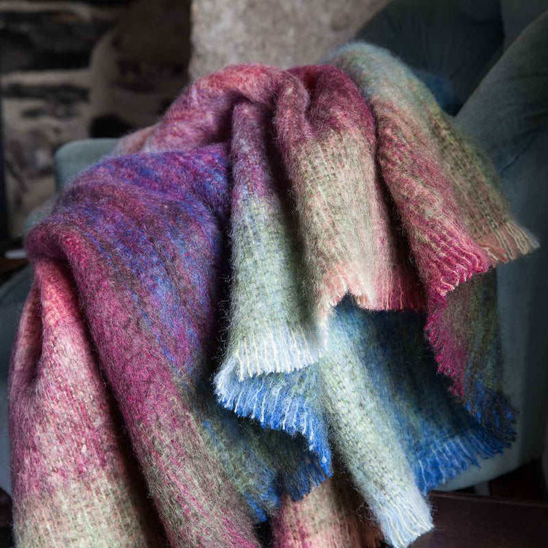 Kaleidoscope Mohair Throw