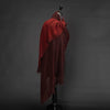 Knitted Reversible Cashmere Shawl Burgundy (Sample)