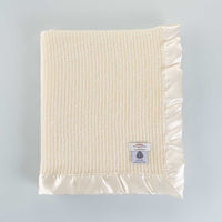 Wool Cellular Baby Blanket
