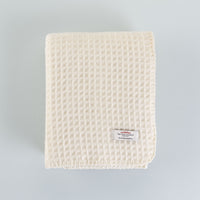 Lambswool Waffle Baby Blanket