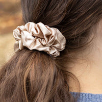 Silk Scrunchie Latte