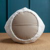 Small Curly White Sheepskin Beanbag