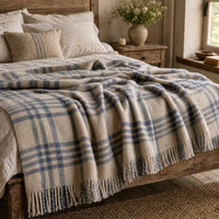 Pure New Wool Blanket Denim