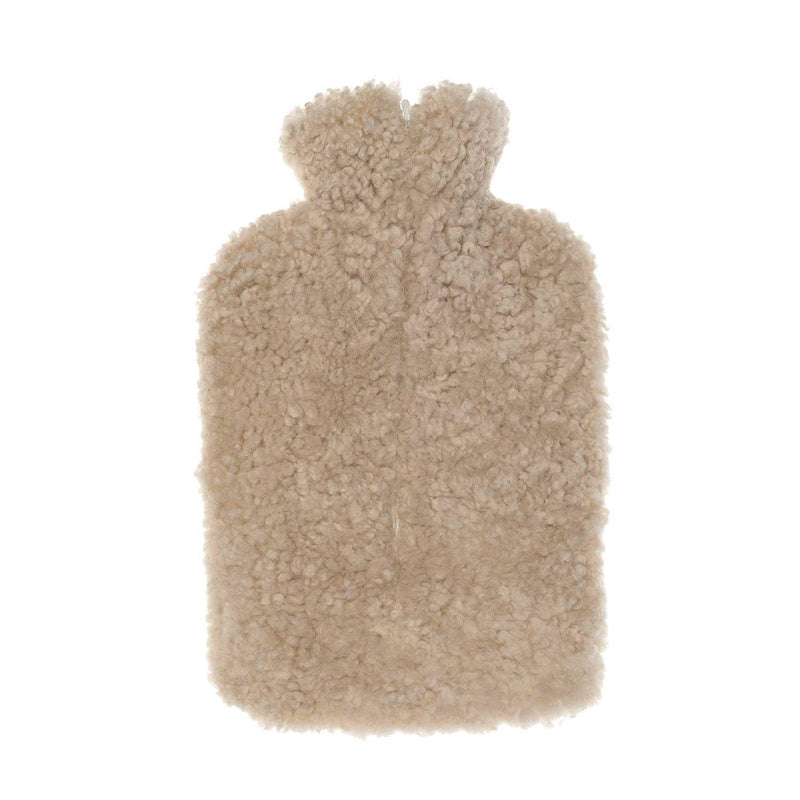 Sheepskin Hot Water Bottle Linen