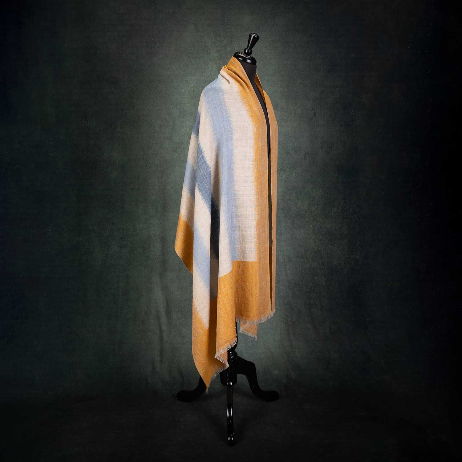 Yarn Dyed Handwoven Magic Series Stole 'Mantra'