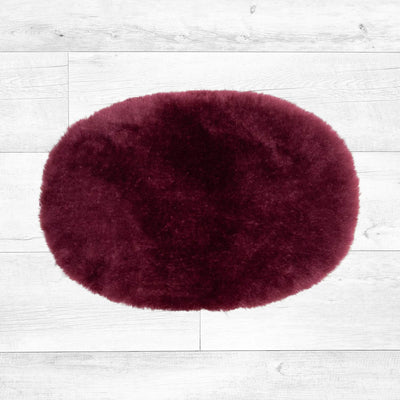 Luxury Oval Sheepskin Pet Bed