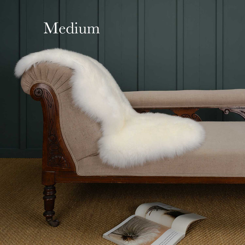Natural White Sheepskin