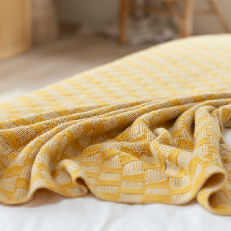 Mimosa Cashmere Blanket