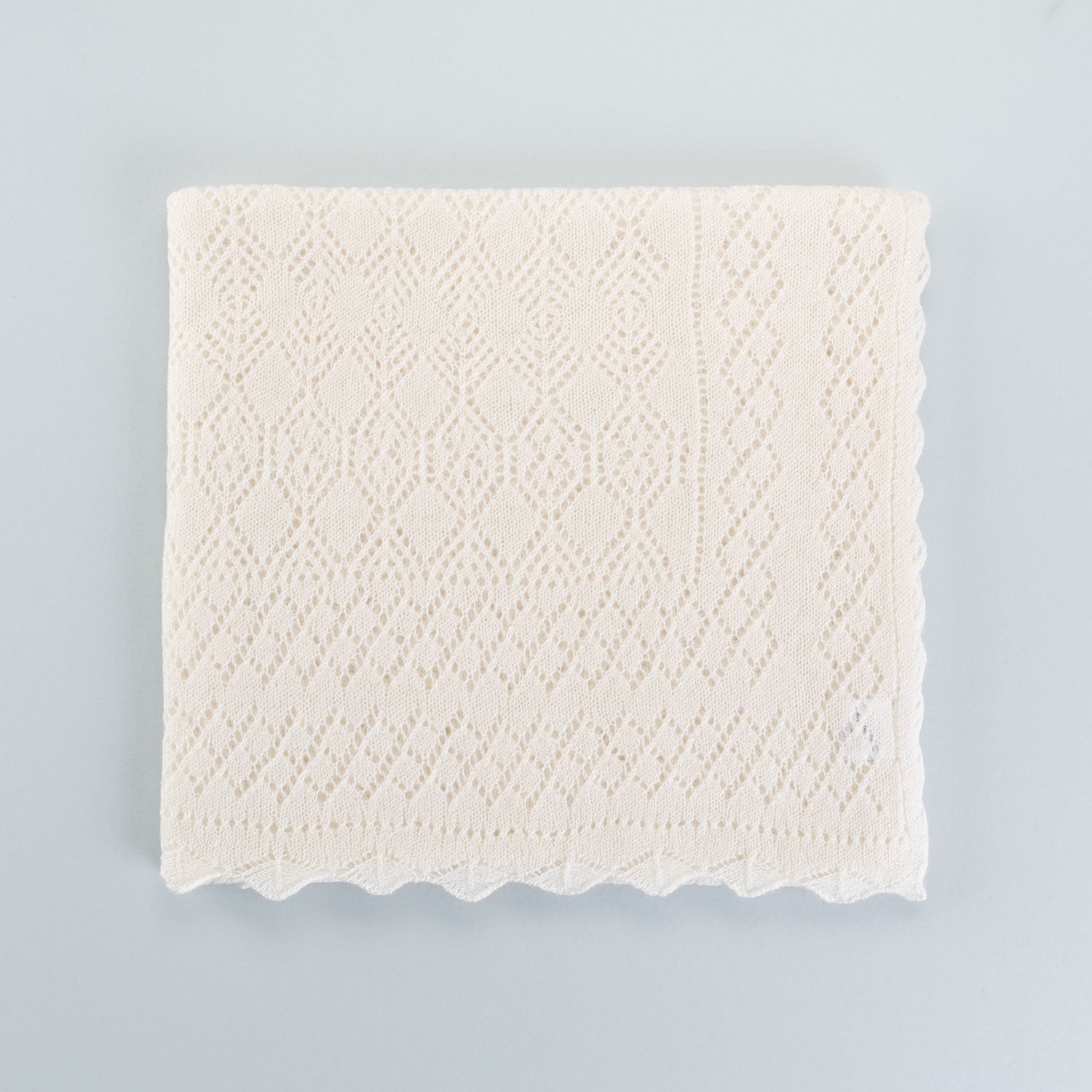 Lace Cashmere Baby Shawl